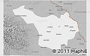 Gray 3D Map of Jimenez