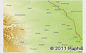 Physical 3D Map of Jimenez