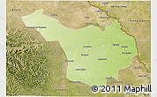 Physical 3D Map of Jimenez, satellite outside