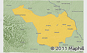 Savanna Style 3D Map of Jimenez