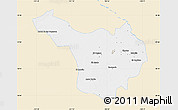 Classic Style Map of Jimenez, single color outside