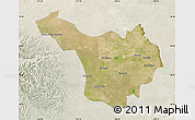 Satellite Map of Jimenez, lighten