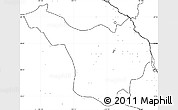 Blank Simple Map of Jimenez, no labels