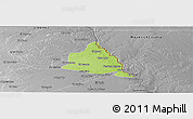 Physical Panoramic Map of Piedras Negras, desaturated