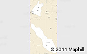 Classic Style Simple Map of Torreon