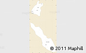 Classic Style Simple Map of Torreon, single color outside