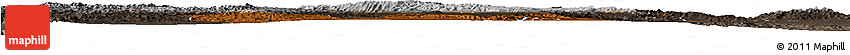 Physical Horizon Map of Canatlan, darken, semi-desaturated