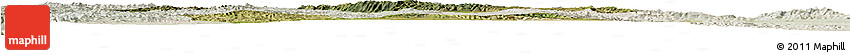 Satellite Horizon Map of Canatlan, lighten