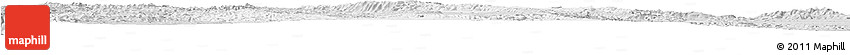 Silver Style Horizon Map of Canatlan