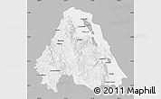 Gray Map of Canatlan, single color outside