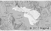 Gray 3D Map of Coneto de Comonfort
