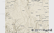 Shaded Relief Map of Durango