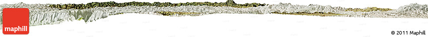 Satellite Horizon Map of Guanacevi, lighten