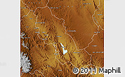 Physical Map of Inde