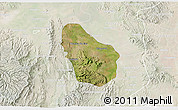 Satellite 3D Map of Nombre de Dios, lighten