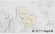 Shaded Relief 3D Map of Nombre de Dios, lighten, desaturated