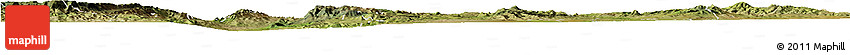 Satellite Horizon Map of Nombre De Dios