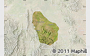 Satellite Map of Nombre de Dios, lighten
