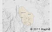 Shaded Relief Map of Nombre de Dios, lighten, desaturated