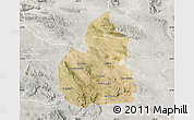 Satellite Map of San Juan de Guadalupe, lighten, semi-desaturated