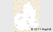 Classic Style Simple Map of San Juan de Guadalupe