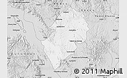 Silver Style Map of San Juan del Rio