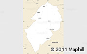 Classic Style Simple Map of San Juan del Rio