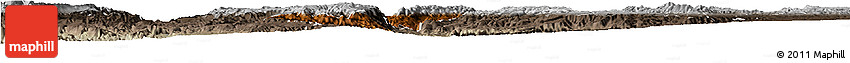 Physical Horizon Map of Suchil, semi-desaturated