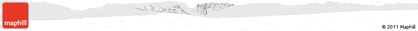 Silver Style Horizon Map of Suchil, single color outside
