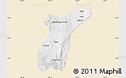 Classic Style Map of Suchil, single color outside