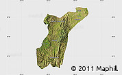 Satellite Map of Suchil, single color outside