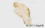 Satellite 3D Map of Tlahualilo, single color outside