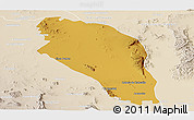 Physical Panoramic Map of Tlahualilo, lighten