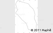 Blank Simple Map of Tlahualilo, cropped outside, no labels
