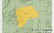 Savanna Style Map of Dolores Hidalgo