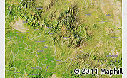 Satellite Map of Guanajuato
