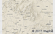 Shaded Relief Map of Guanajuato
