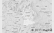 Silver Style Map of Guanajuato