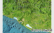 Satellite Map of Acapulco de Juarez