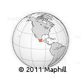 Outline Map of Ajuchitlan Del Progreso