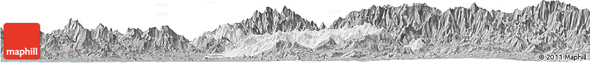 Gray Horizon Map of Ayutla De Los Libres