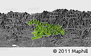 Satellite Panoramic Map of Ayutla de los Libres, desaturated