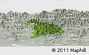 Satellite Panoramic Map of Ayutla de los Libres, lighten, semi-desaturated