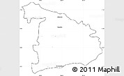 Blank Simple Map of Ayutla de los Libres, cropped outside