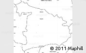 Blank Simple Map of Ayutla de los Libres