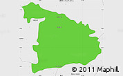 Political Simple Map of Ayutla de los Libres, single color outside, borders and labels