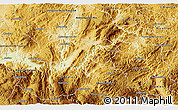 Physical 3D Map of Copalillo