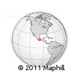 Outline Map of Cualac