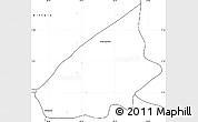 Blank Simple Map of Cualac