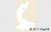 Classic Style Simple Map of Huamuxtitlan, single color outside